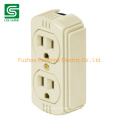 Duplex Receptacle Socket Surface Mounted Wall